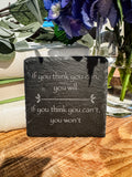 Square Slate Coaster