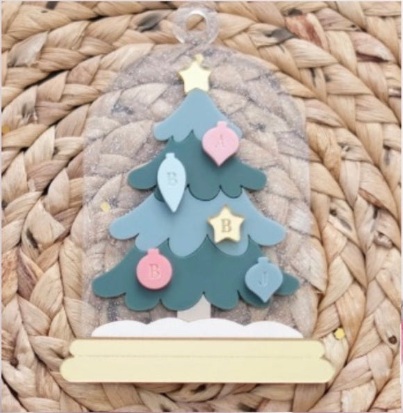 Christmas Tree Family Ornament