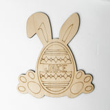 Bunny Egg Custom Name DIY Kit