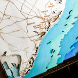New Jersey Shore Layered Map