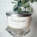 Moonflower Candle - Relay for LIfe Fundraiser