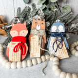 “Watch Me Grow” Measuring Ornament – Woodland Collection