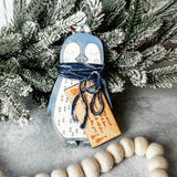 “Watch Me Grow” Measuring Ornament – Woodland Collection