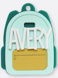 Back to School NFC Backpack Tag – With Built-In NFC Chip