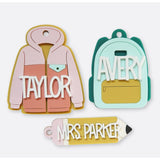 Back to School NFC Backpack Tag – With Built-In NFC Chip